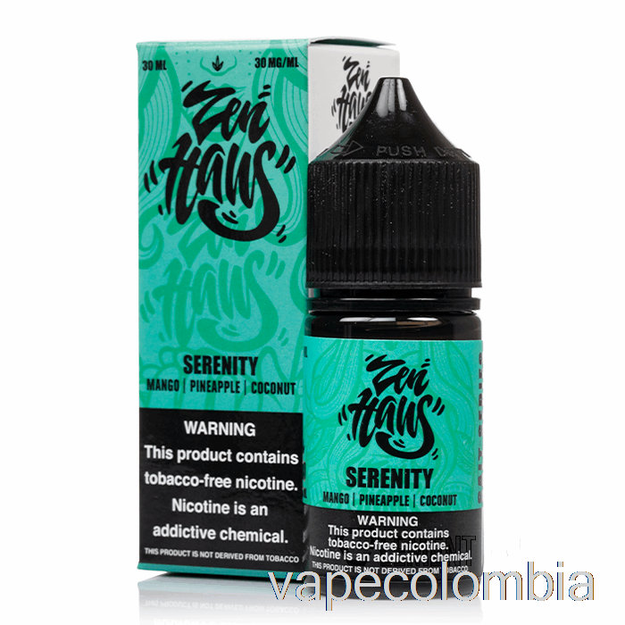 Vape Recargable Serenity - Sales Zen Haus - 30ml 30mg